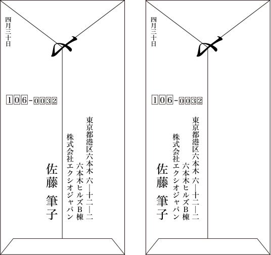 結婚式 スピーチ 手紙 封筒 宛名